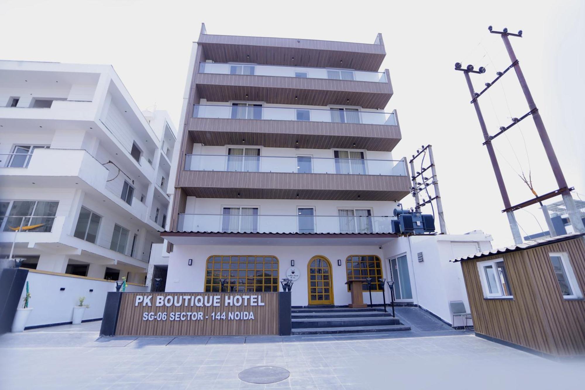PK Budget Hotel Noida Eksteriør billede